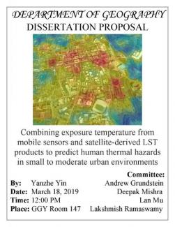 Dissertation in geography of tourism